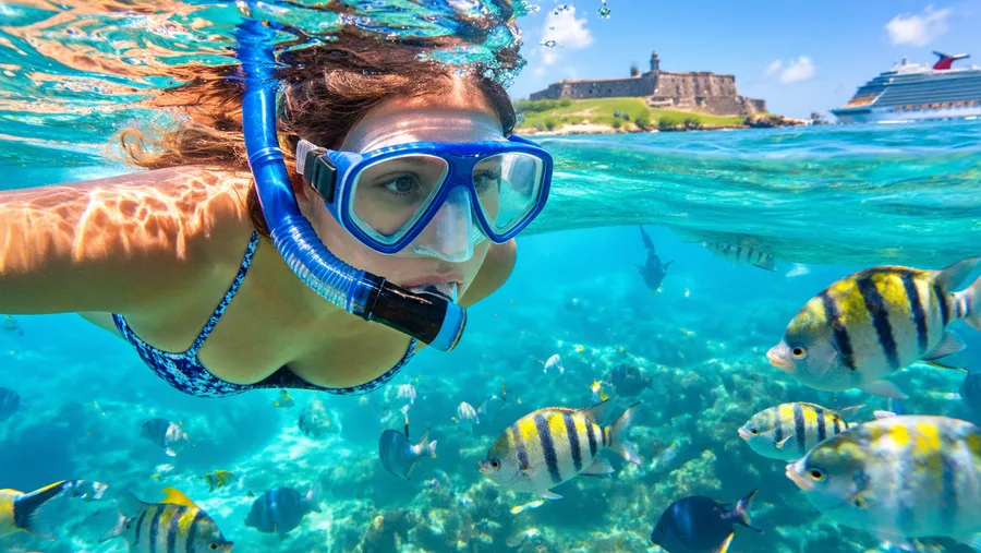 Snorkeling for Cruise Ship Passengers in San Juan