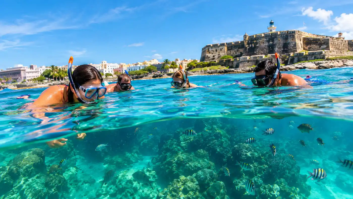Top Snorkeling Spots for Group Tours in San Juan